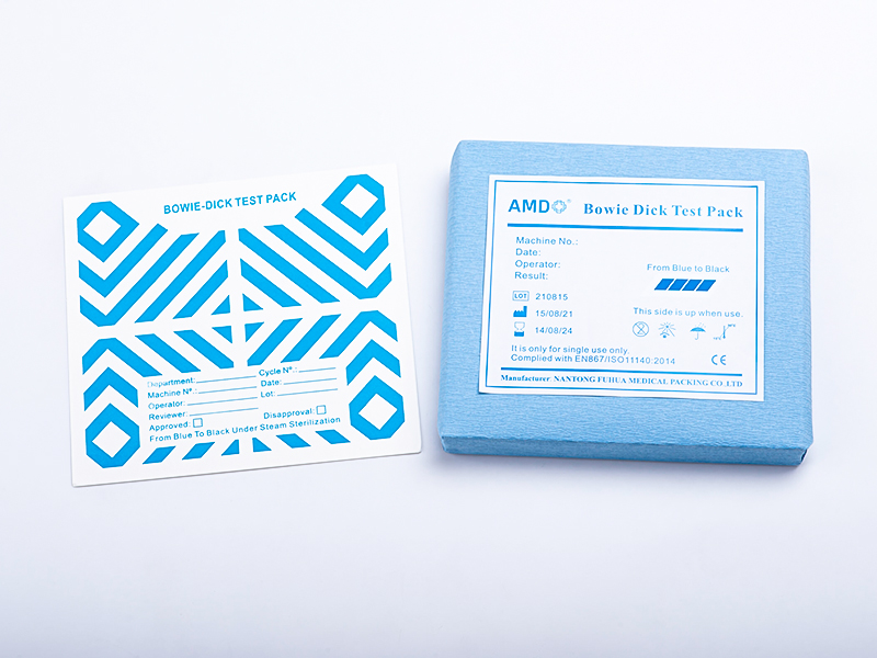 Pacote de teste de pau bowie dick