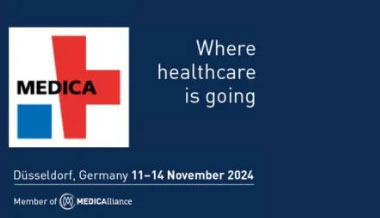 2024 MEDICA Dusseldorf Alemanha, 11 a 14 de novembro.