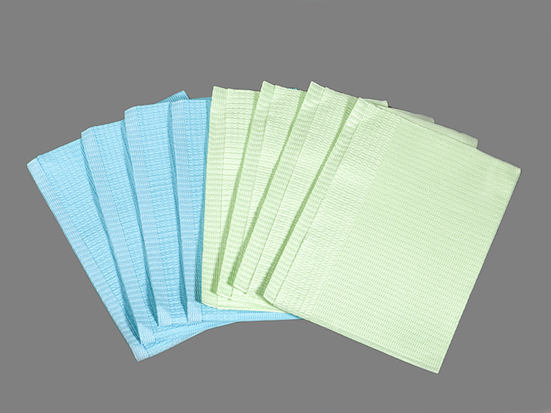 Babadores dentários da AMD para paciente, uso único