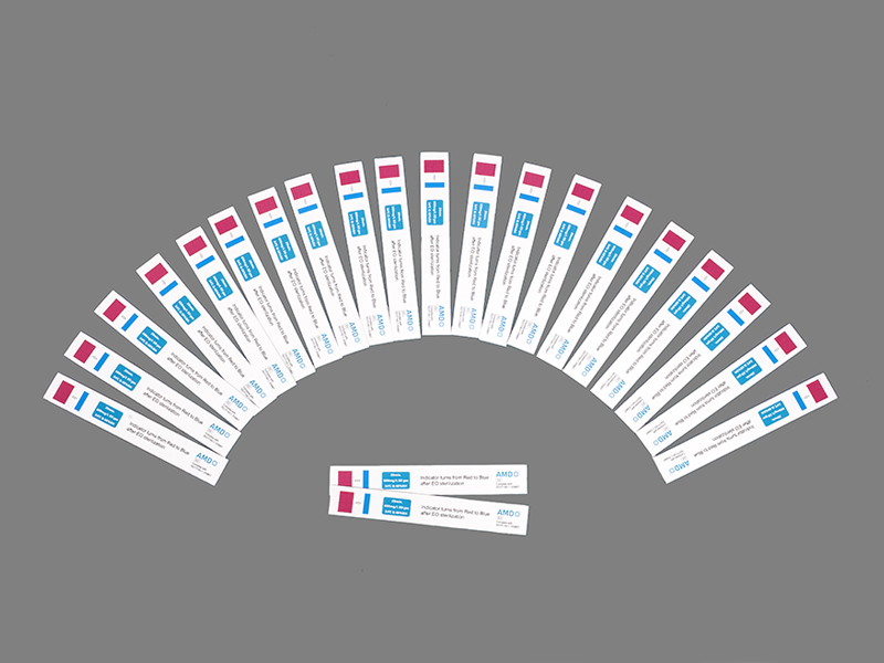 Tiras de indicadores e eo