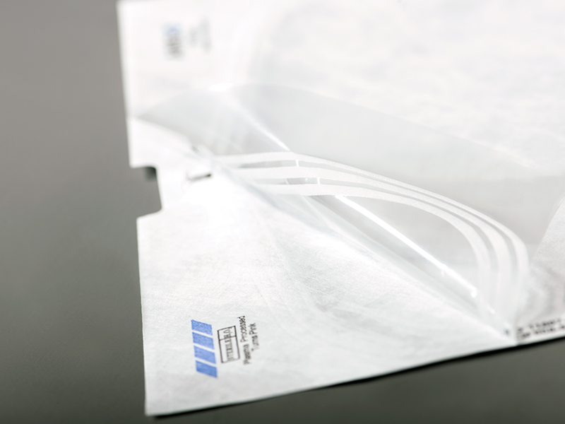 Bolsa plana e feita de Tyvek