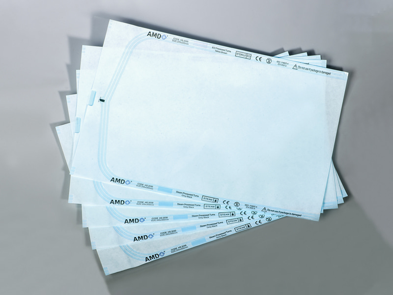 Bolsa de esterilização de vedação de calor e calor