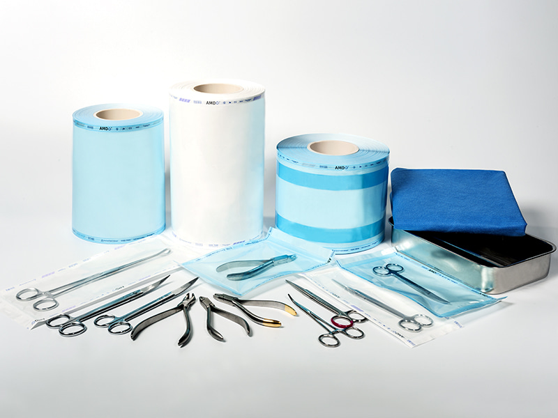 Bolsa de esterilização de vedação de calor e calor