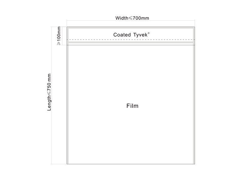 Bolsa de cabeçalho da AMD com Tyvek