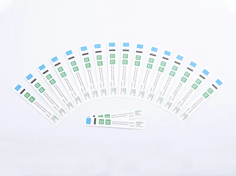 O que define o valor da fita de tiras indicadoras de vapor