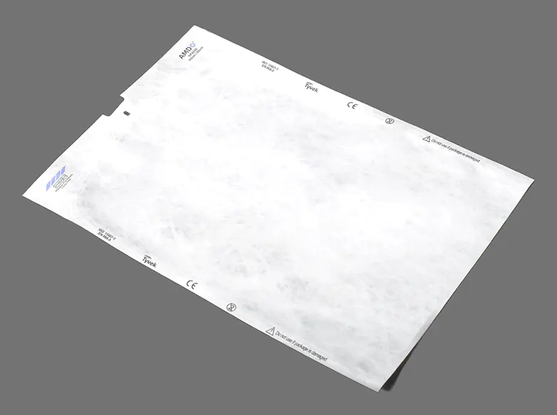 Quais são os principais recursos da bolsa Tyvek Flat Roll